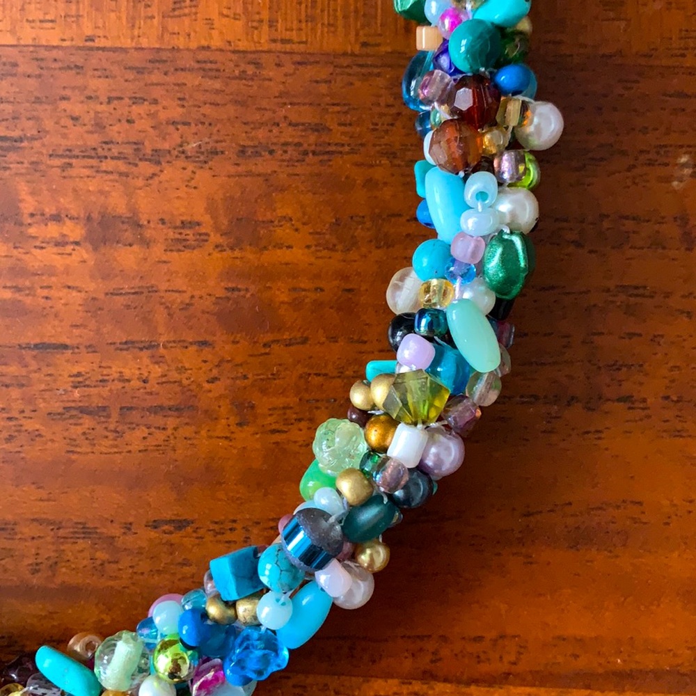 Bead necklace by German artist